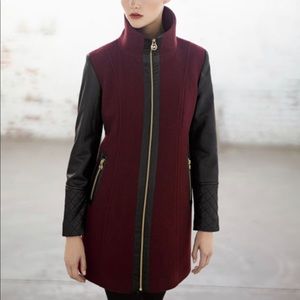 Michael Kors Maroon Coat
